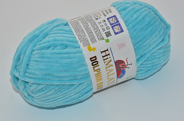 Himalaya Příze Dolphin baby 80335 světle tyrkysová