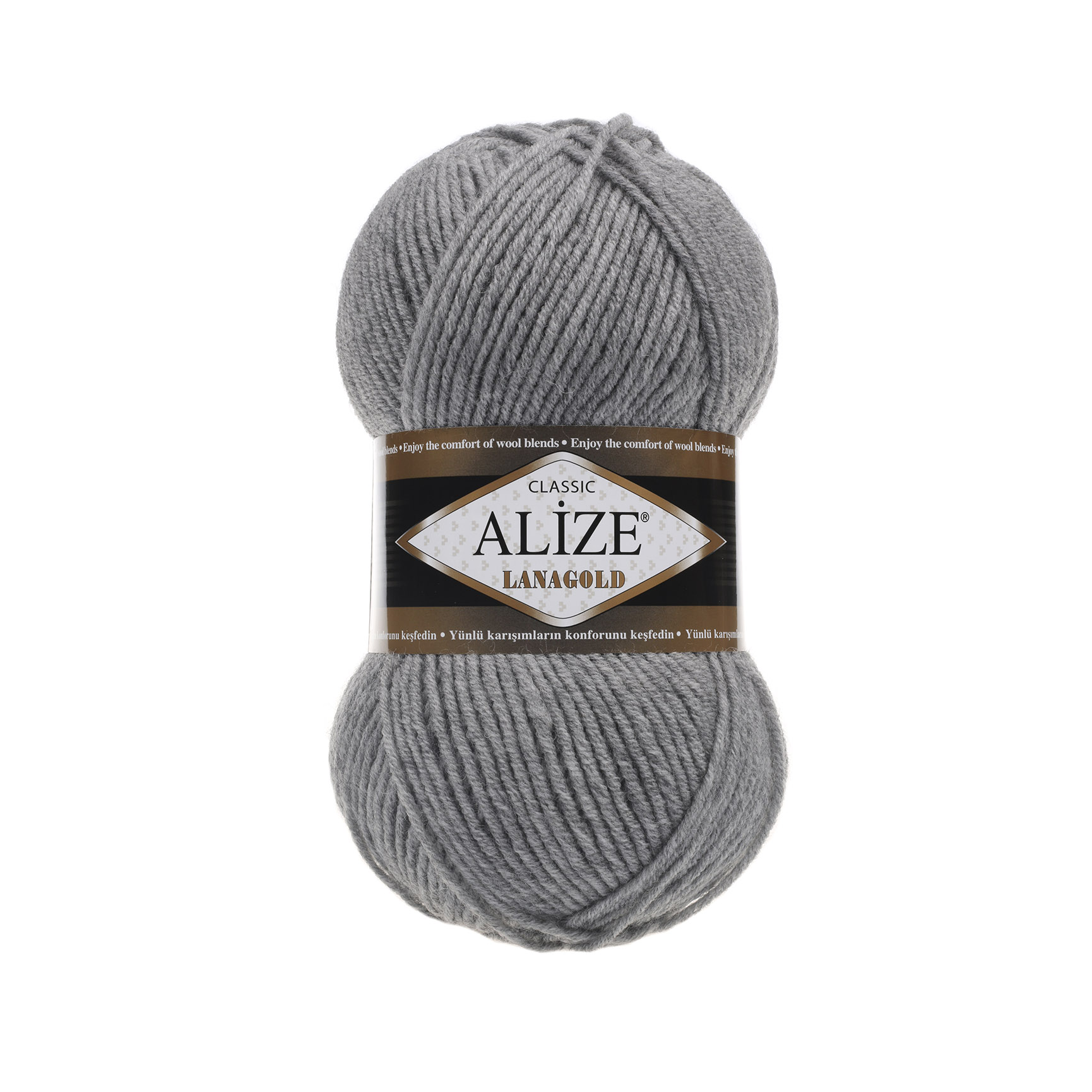Alize Lanagold classic 21 sv.šedá melange