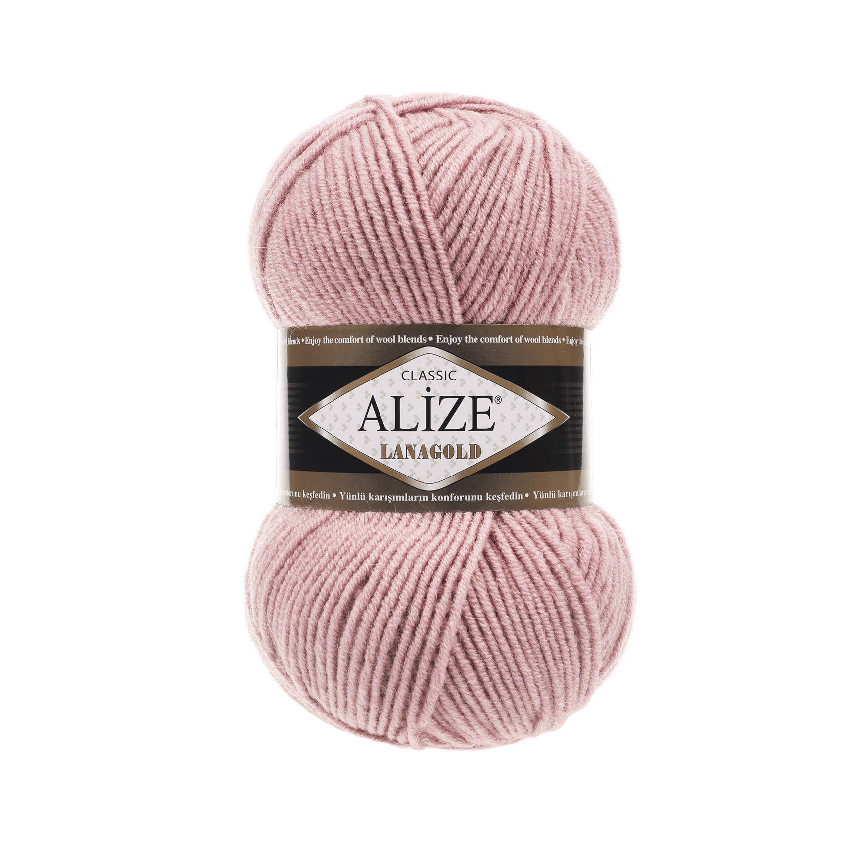 Alize Lanagold classic 161 pudrová růžová