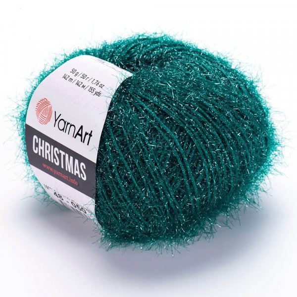 YarnArt Příze Yarn Art Christmas 48 tm. zelená