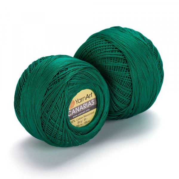 YarnArt Příze Canarias 6334 tm.zelená