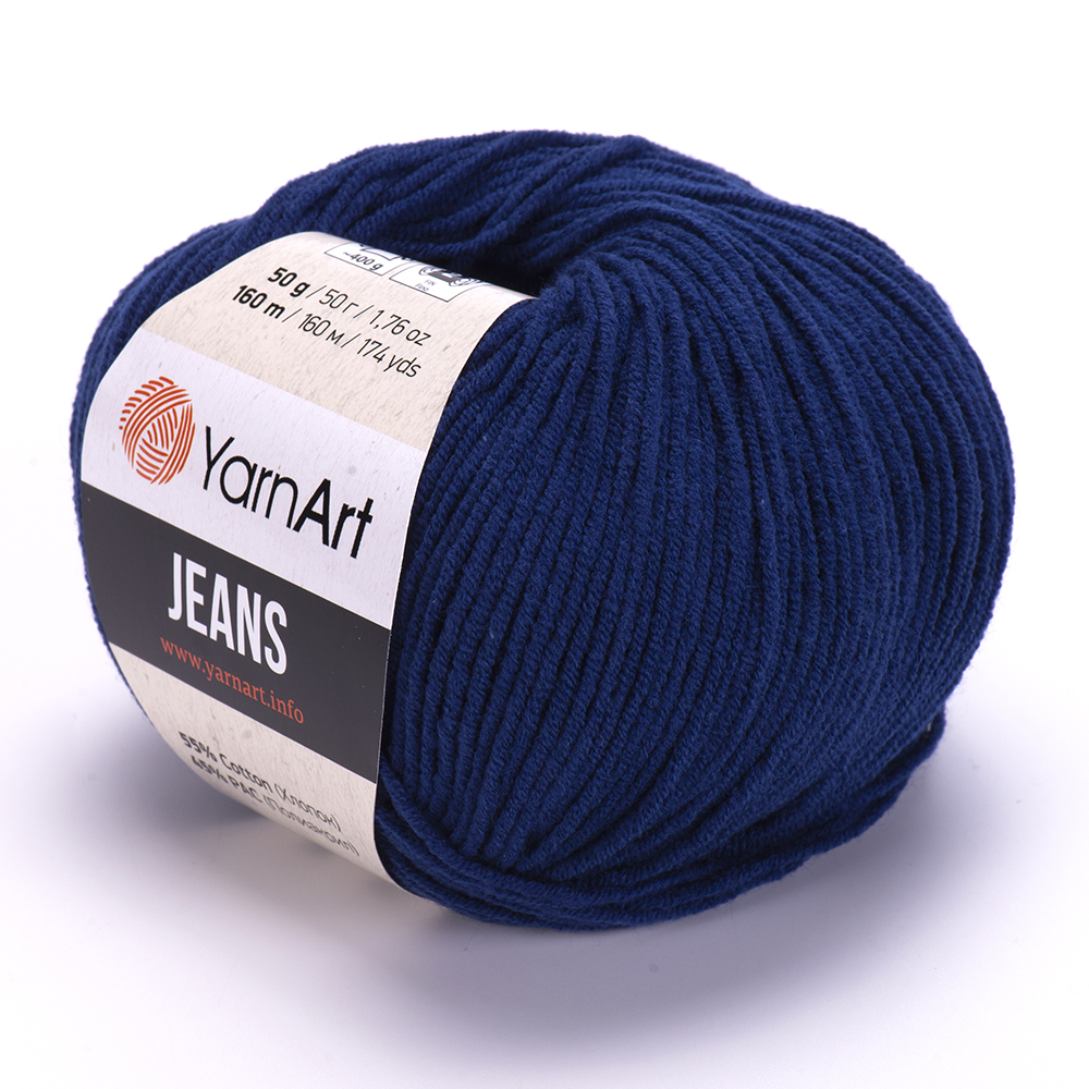 YarnArt Jeans 54 tmavě modrá