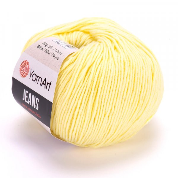 YarnArt Jeans 67 sv.žlutá