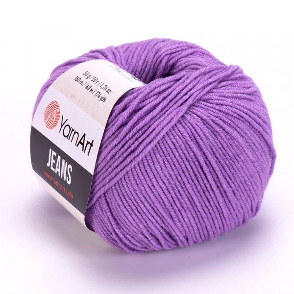 YarnArt Jeans 72 šeříková