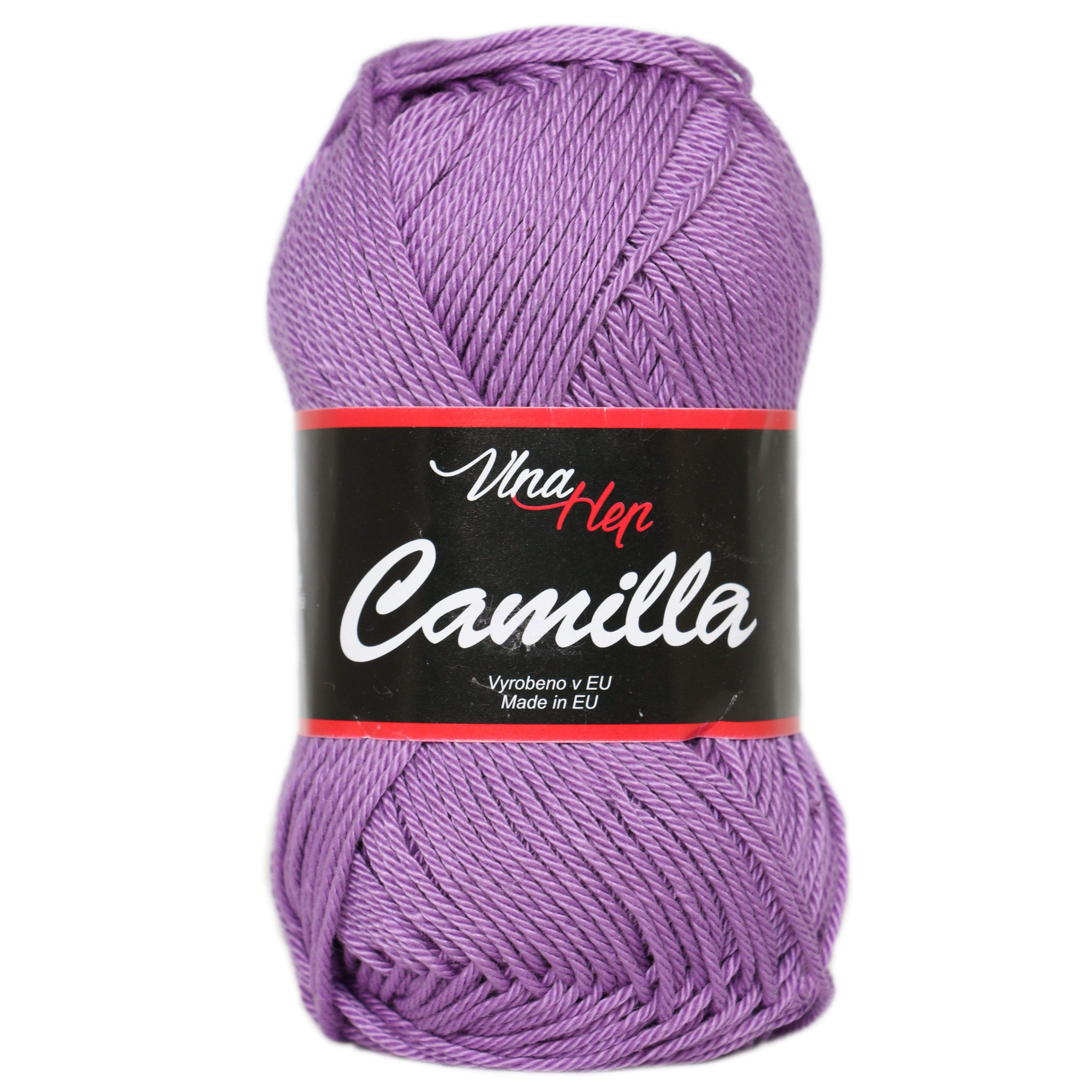 Vlna-hep Příze Camilla 8055 šeříková