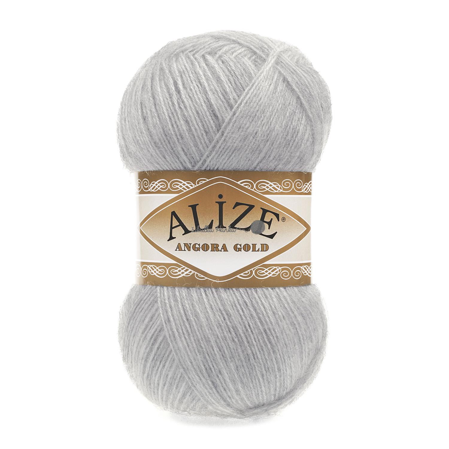 Příze Alize Angora gold 21 sv. šedá