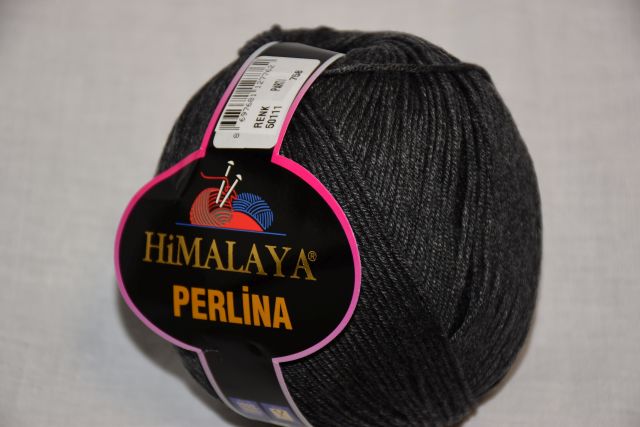 Himalaya Příze Perlina 111 tm.šedá