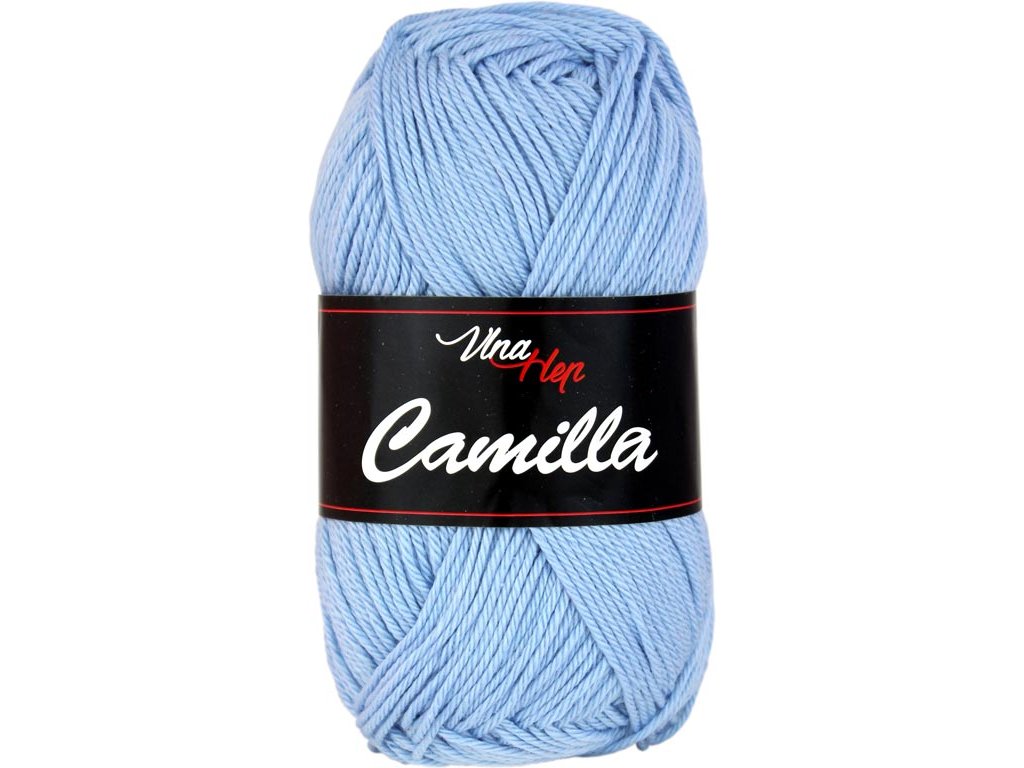 Vlna-hep Příze Camilla 8085 modrá