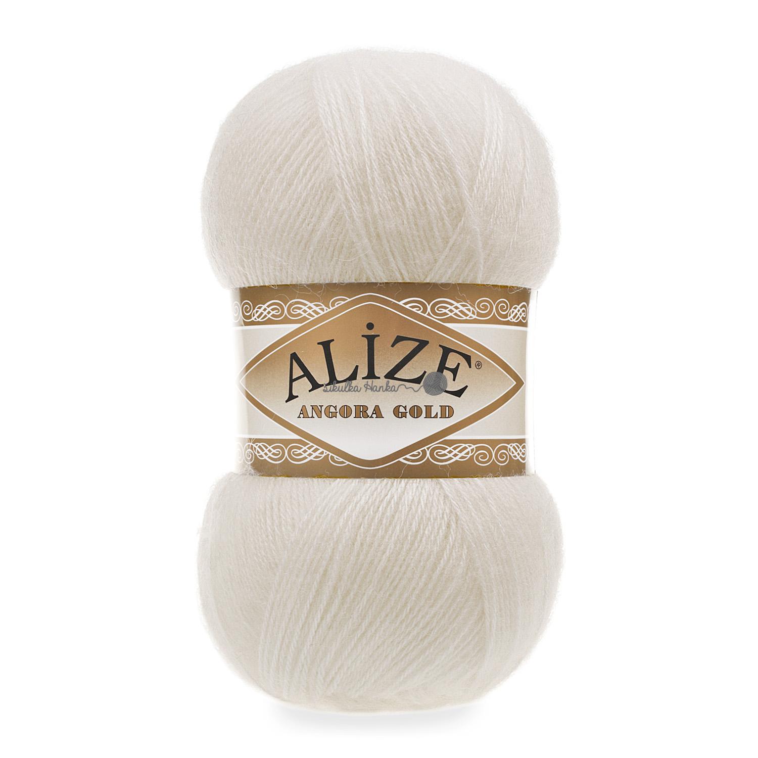 Příze Alize Angora gold 62 krémová