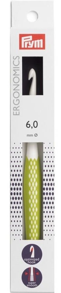 Háček Prym ergonomický č. 6 v krabičce