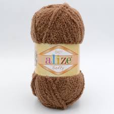 Alize Softy 321 hnědá