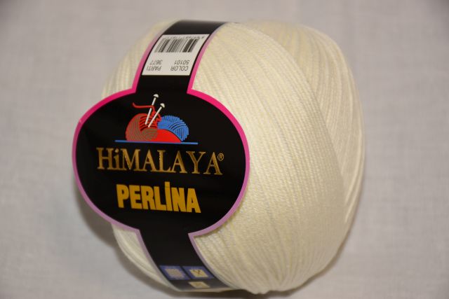 Himalaya Příze Perlina 101 smetanová