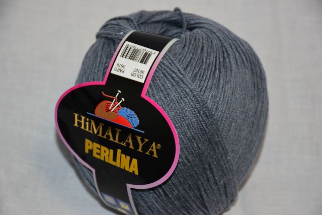 Himalaya Příze Perlina 107 šedá