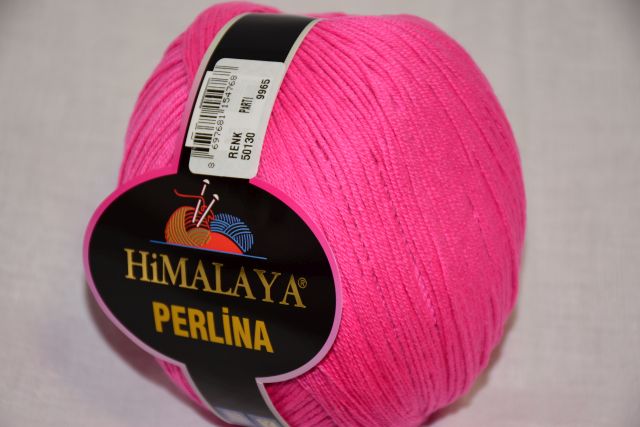 Himalaya Příze Perlina 130 jasná růžová