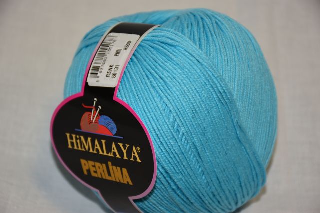 Himalaya Příze Perlina 131 tyrkysová