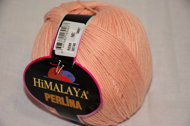 Himalaya Příze Perlina 146 sv.lososová