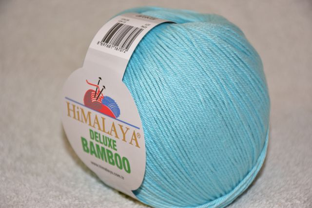 Himalaya Příze De lux bamboo 15 sv.tyrkysová