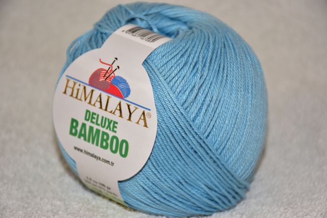Himalaya Příze De lux bamboo 16 sv.modrá