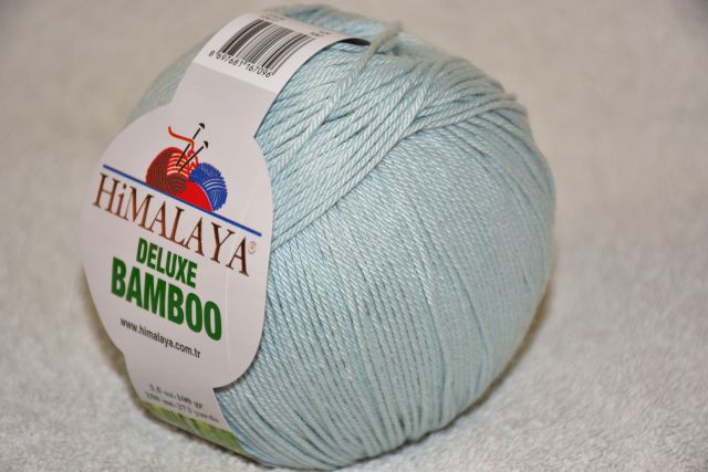 Himalaya Příze De lux bamboo 17 sv.mint