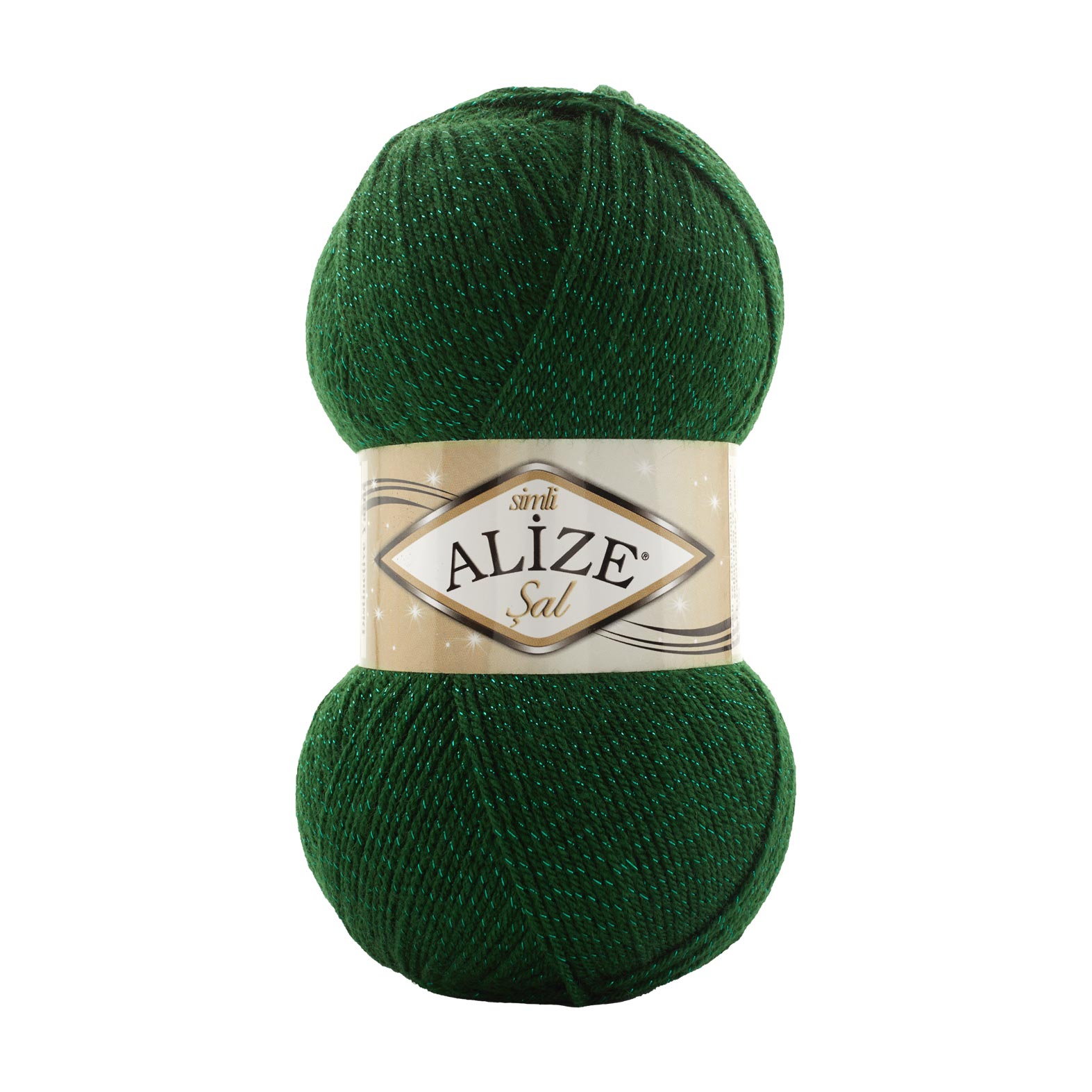 Příze Alize Sal simli 118 tmavě zelená