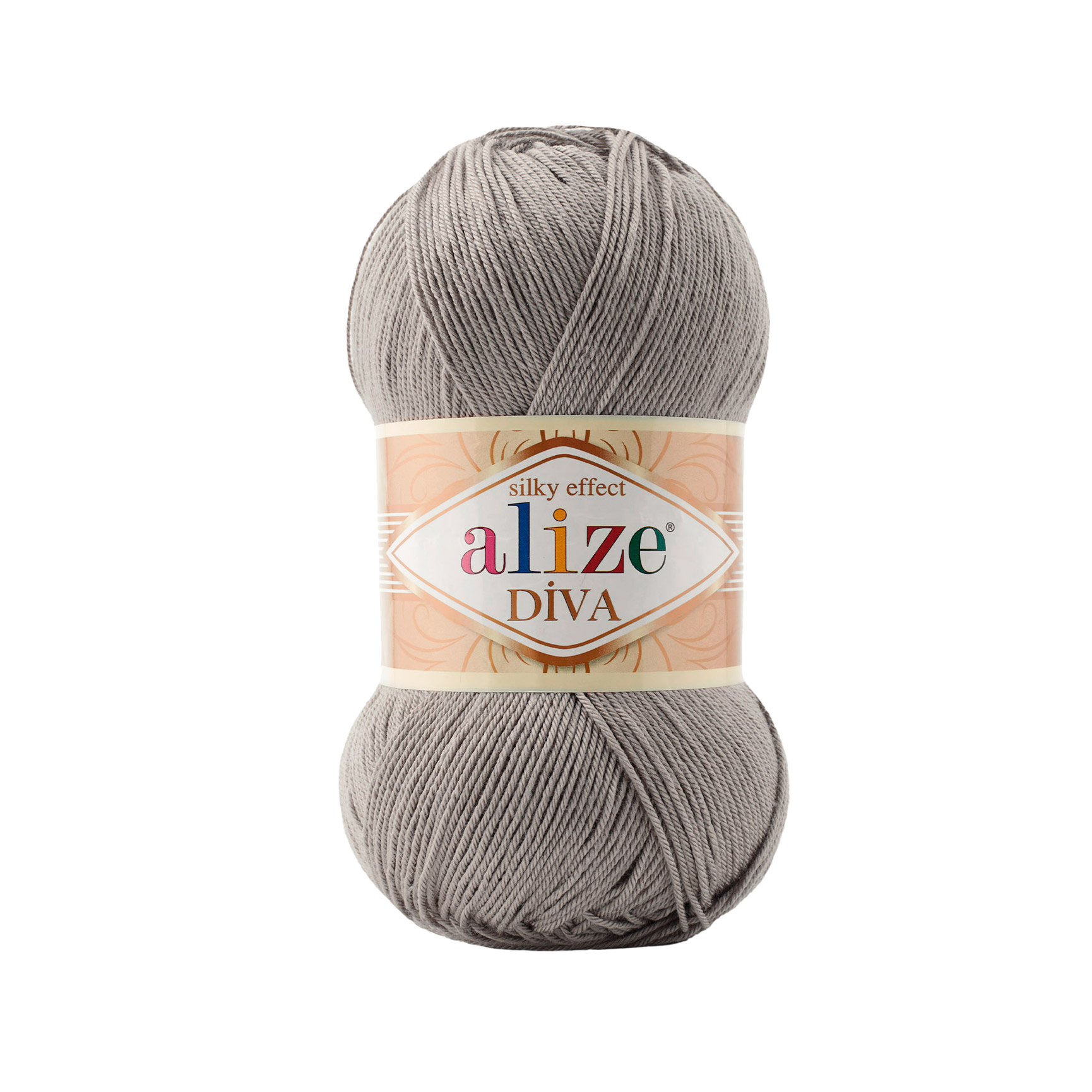 Příze Alize Diva 283 tmavý kámen