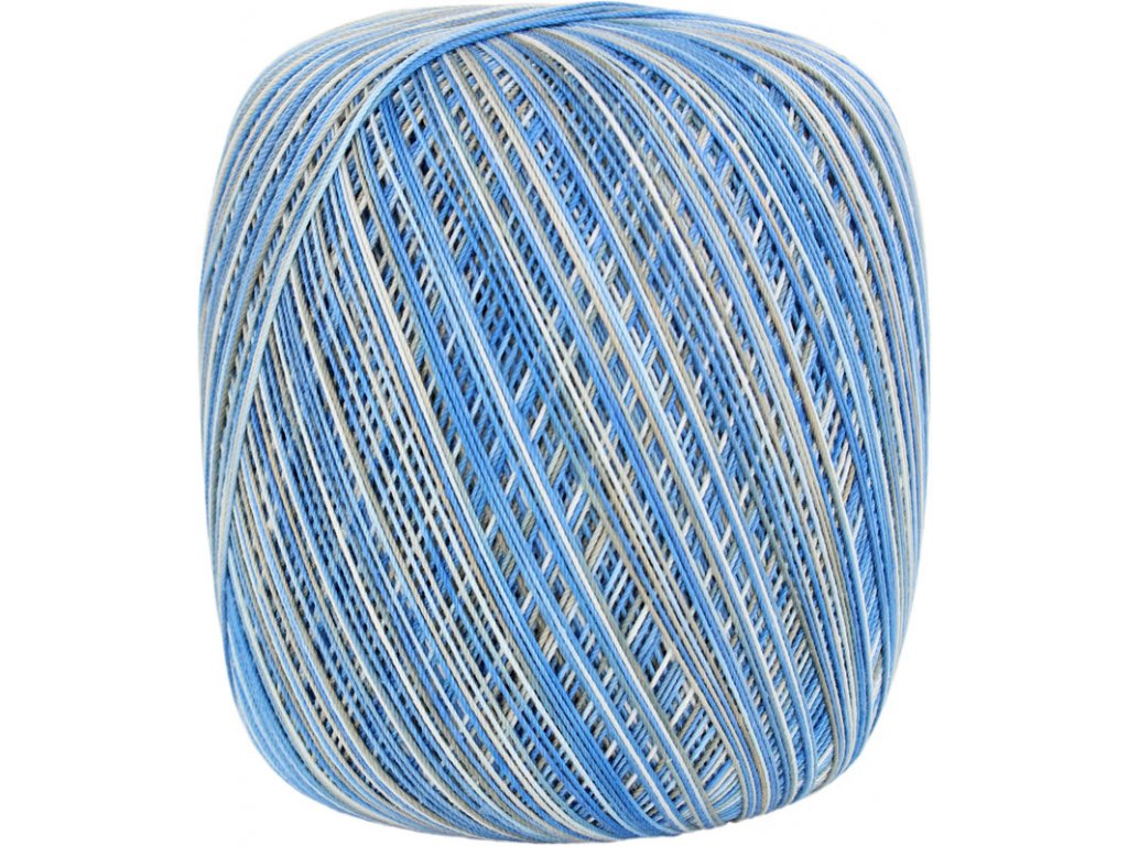 Vlna-hep Příze Moonlight multicolor 9159 modro-světlá