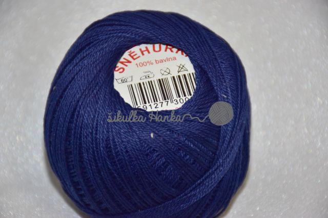 Niťárna Příze Sněhurka 5894 tm. modrá