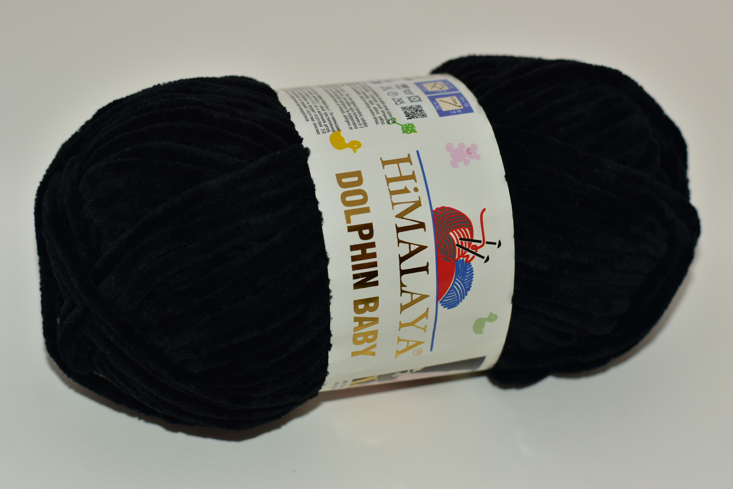 Himalaya Příze Dolphin baby 80311 černá