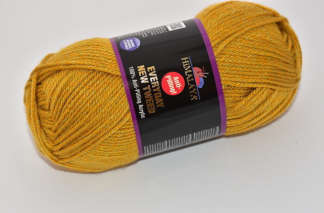 Himalaya Příze Everyday new tweed 03 hořčicová