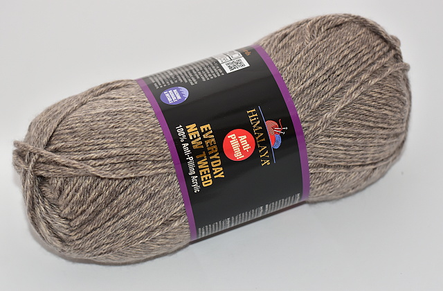 Himalaya Příze Everyday new tweed 05 béžovo-šedá