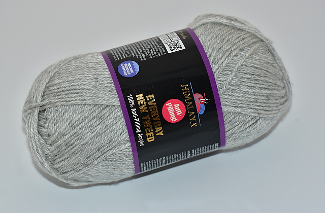 Himalaya Příze Everyday new tweed 13 světlá šedá