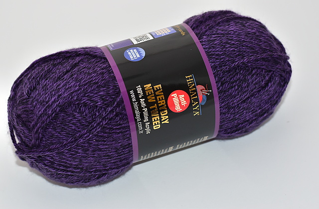 Himalaya Příze Everyday new tweed 15 fialová