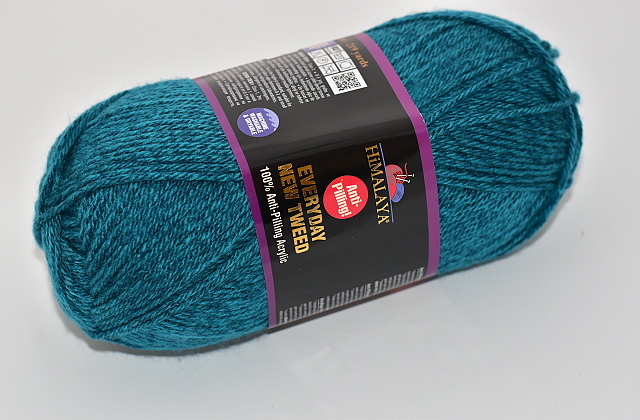 Himalaya Příze Everyday new tweed 18 tmavší tyrkysová