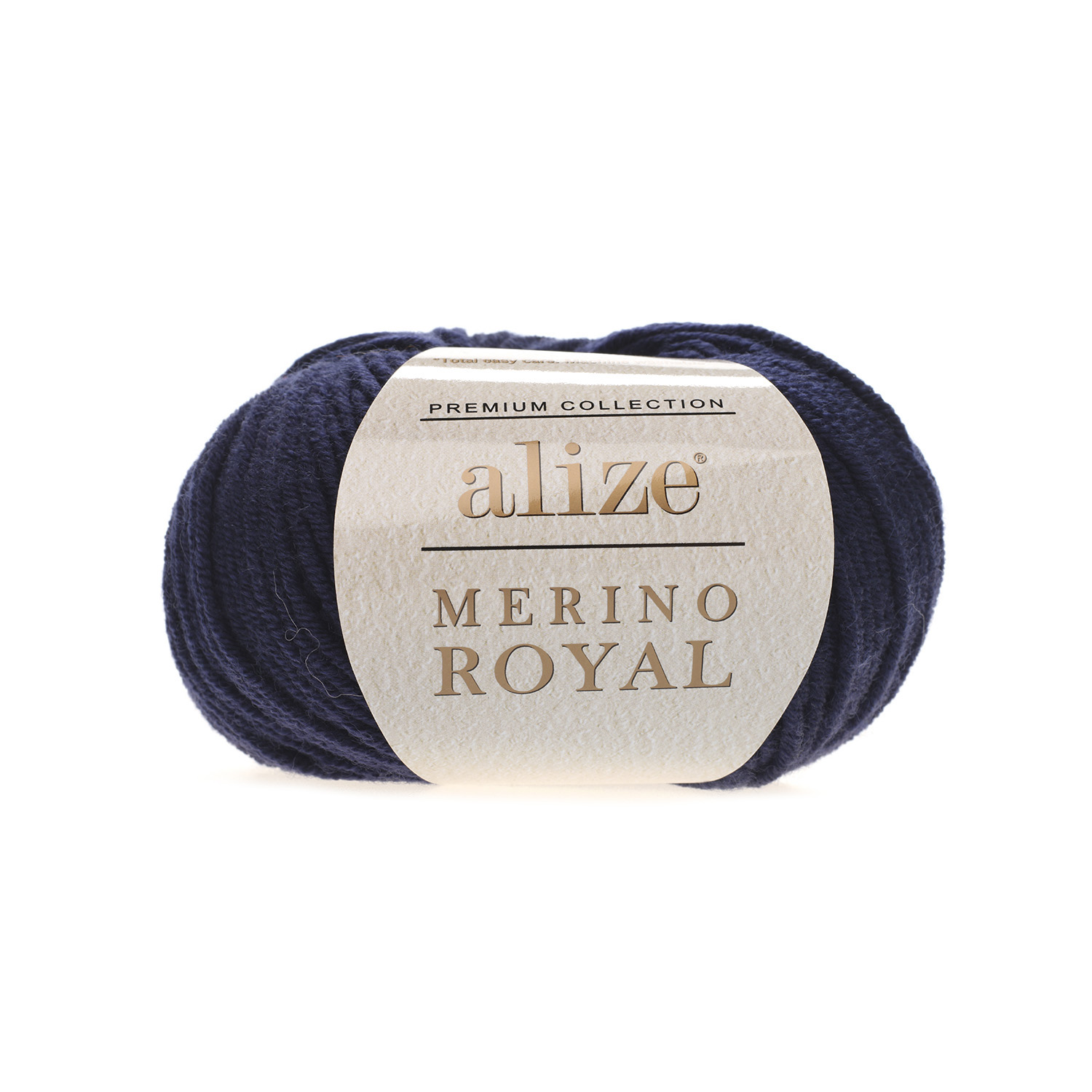 Alize Příze Merino royal 58 tm.modrá