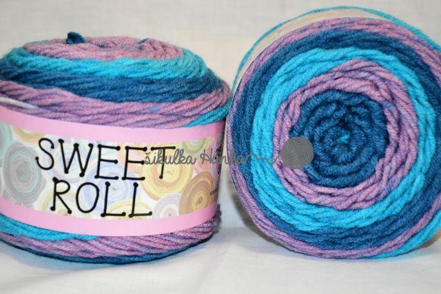 Himalaya Sweet roll 14 tyrkysovo-fialová