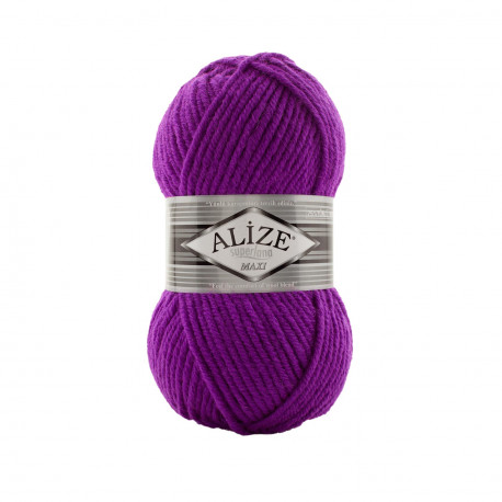 Alize Superlana maxi 209 fuchsiová