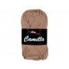 Příze Camilla 8217 hnědo-béžová
