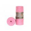 98830 bavlnene snury 3 mm ruzova 403 01