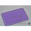 Dno na košík 10,2x16cm - plné lila