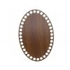21801 90447 ng oval walnut 20x13 5cm