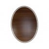 21789 90450 ng oval walnut 43x32cm