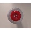 knoflík červený