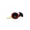 8917 oci barevne hnede 22mm