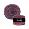 Příze Sierra Color 7205 vínovo-barevná