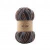 Příze Wooltime 11015 tmavě hnědo - černá