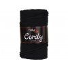 Cordy šňůry 3mm - 8001 černá