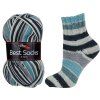 Best socks 6-fach - 7365 modro-šedá