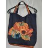 Taška vzor č.51 - dýně na černé