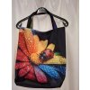 Taška vzor č.52 - barevná květina s beruškou