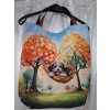 Taška vzor č.53 - pejsek na houpačce